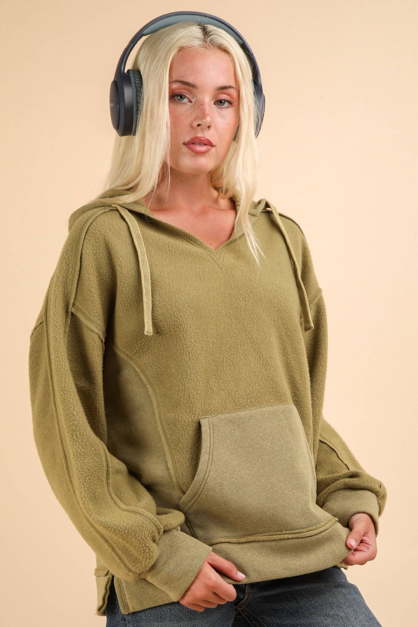 Mineral Washed Oversized Hoodie