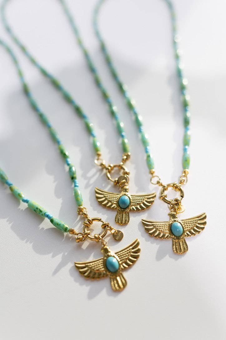 Free Bird Charm Necklace