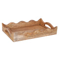 Scallop Mangowood Tray