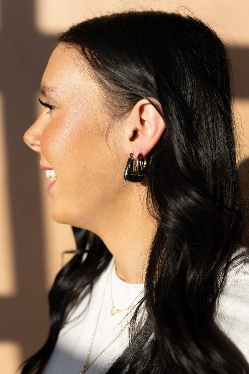 Edma U-Hoop Earrings