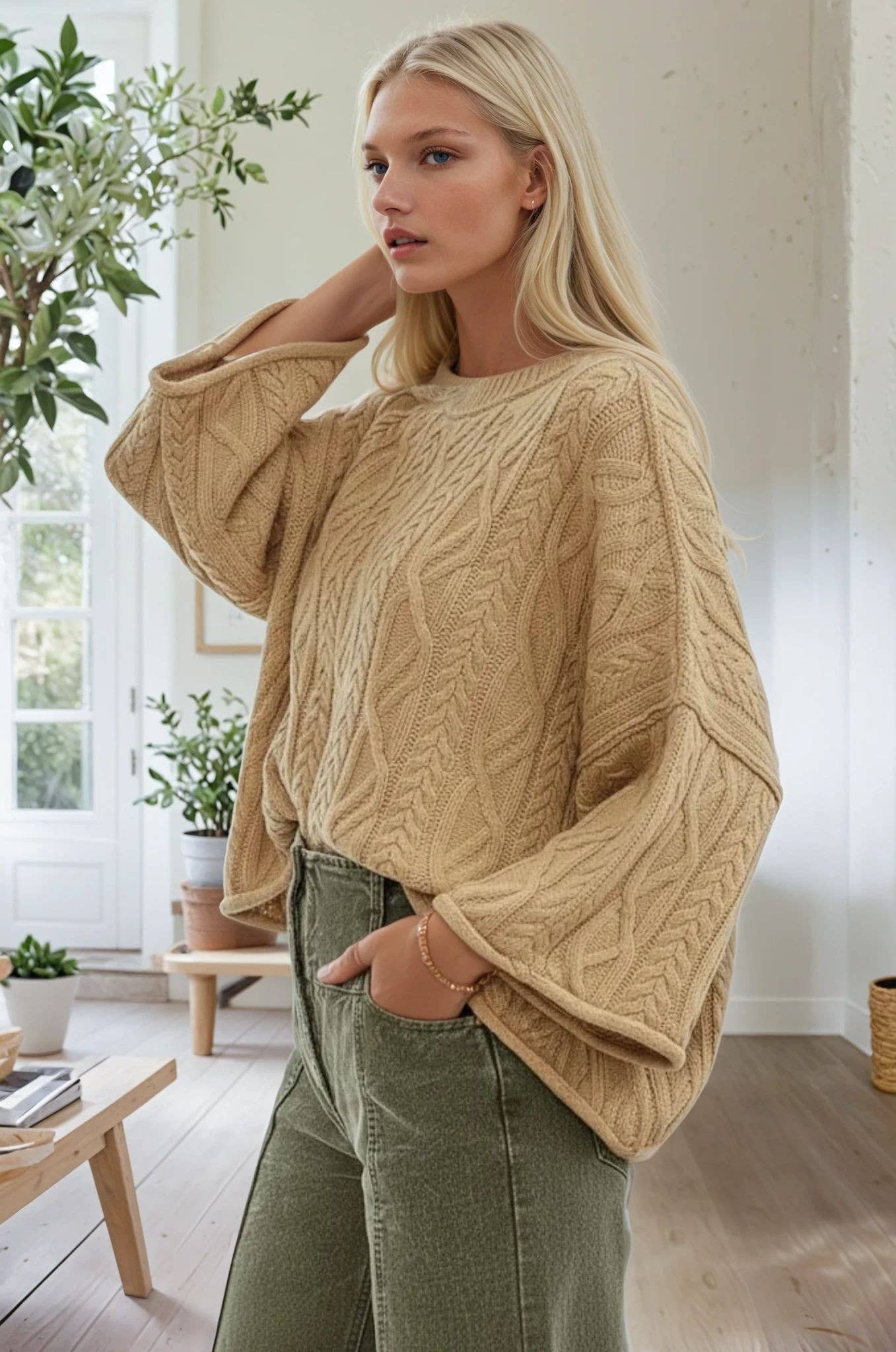 Cable Knit Sweater