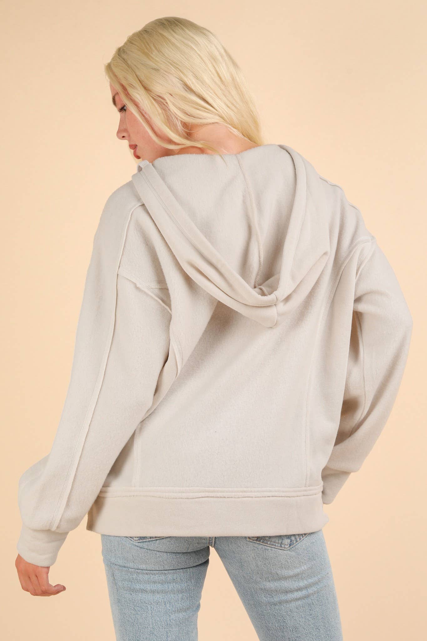 Mineral Washed Oversized Hoodie