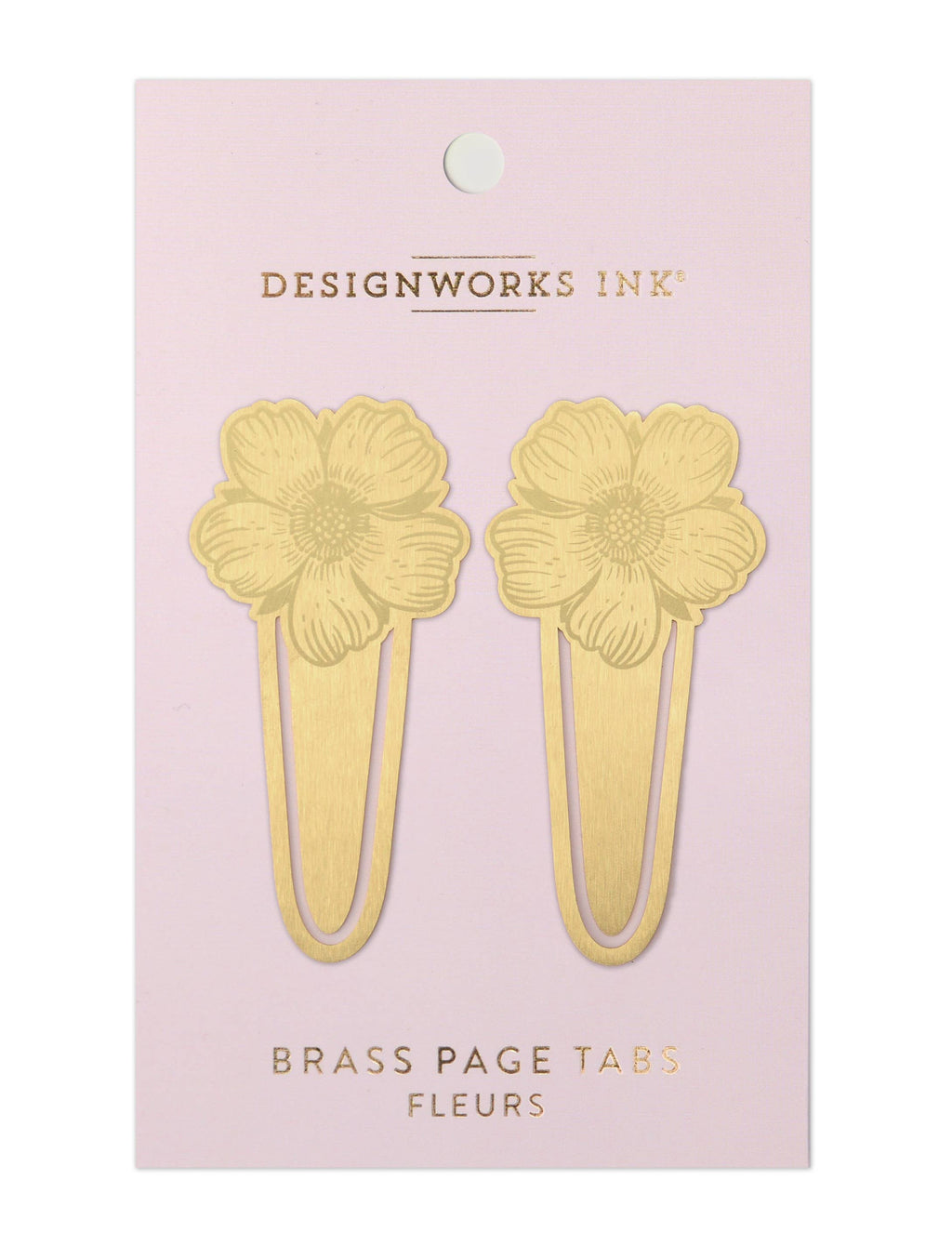 Metal Page Tabs | Flowers