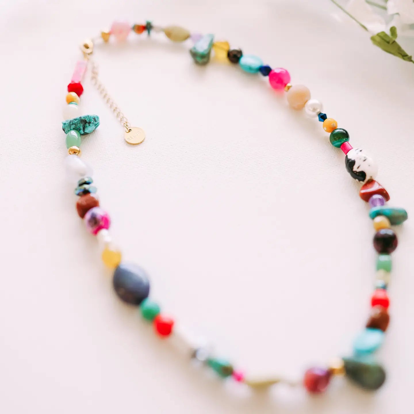 Stevie Colorful Beaded Necklace