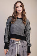B&W Stripe Sweater