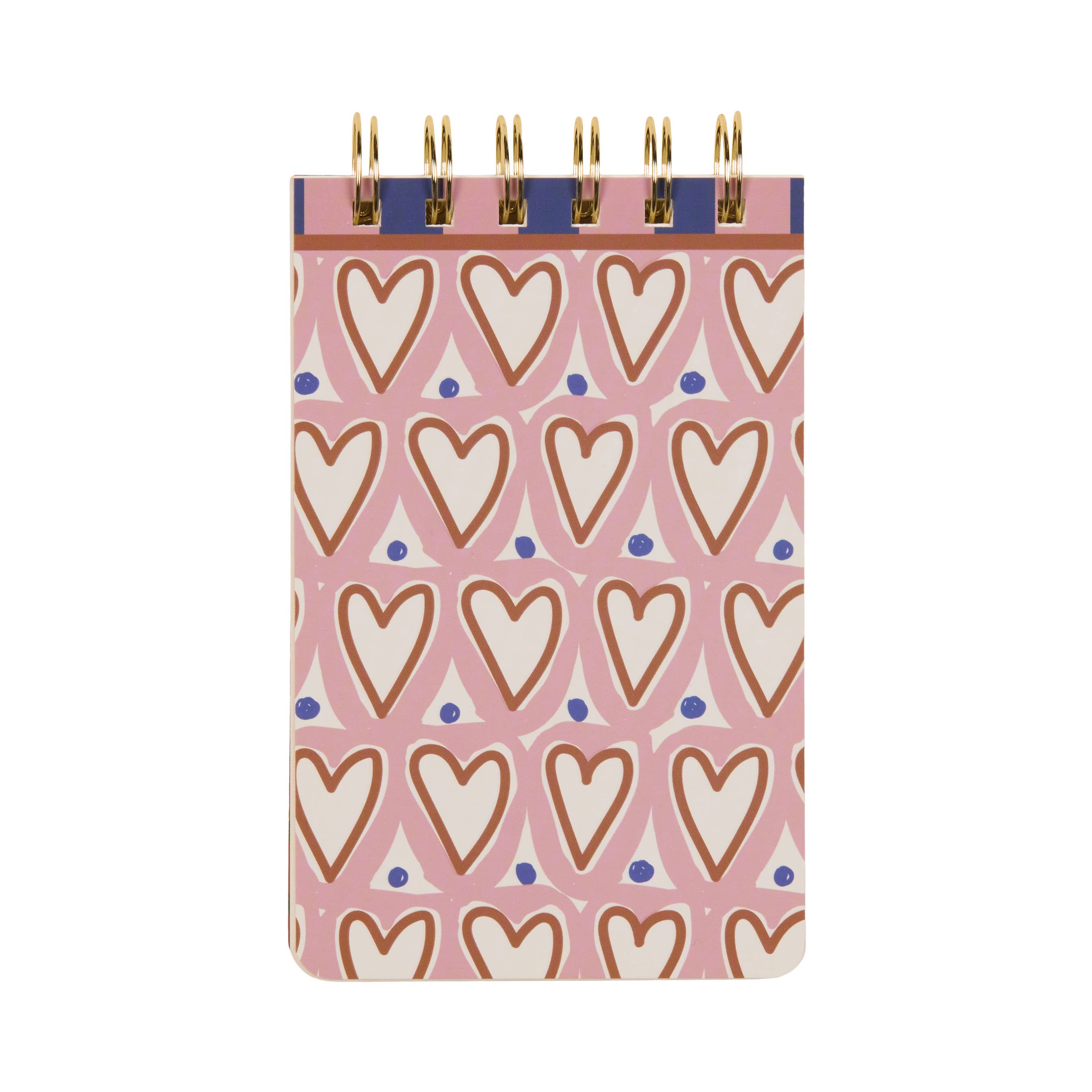 Hearts Wire Notepad