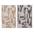 Abstract Waffle Weave Tea Towel - Choose Color