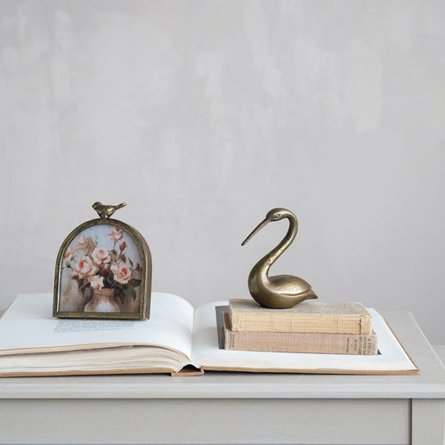 Antique Brass Bird