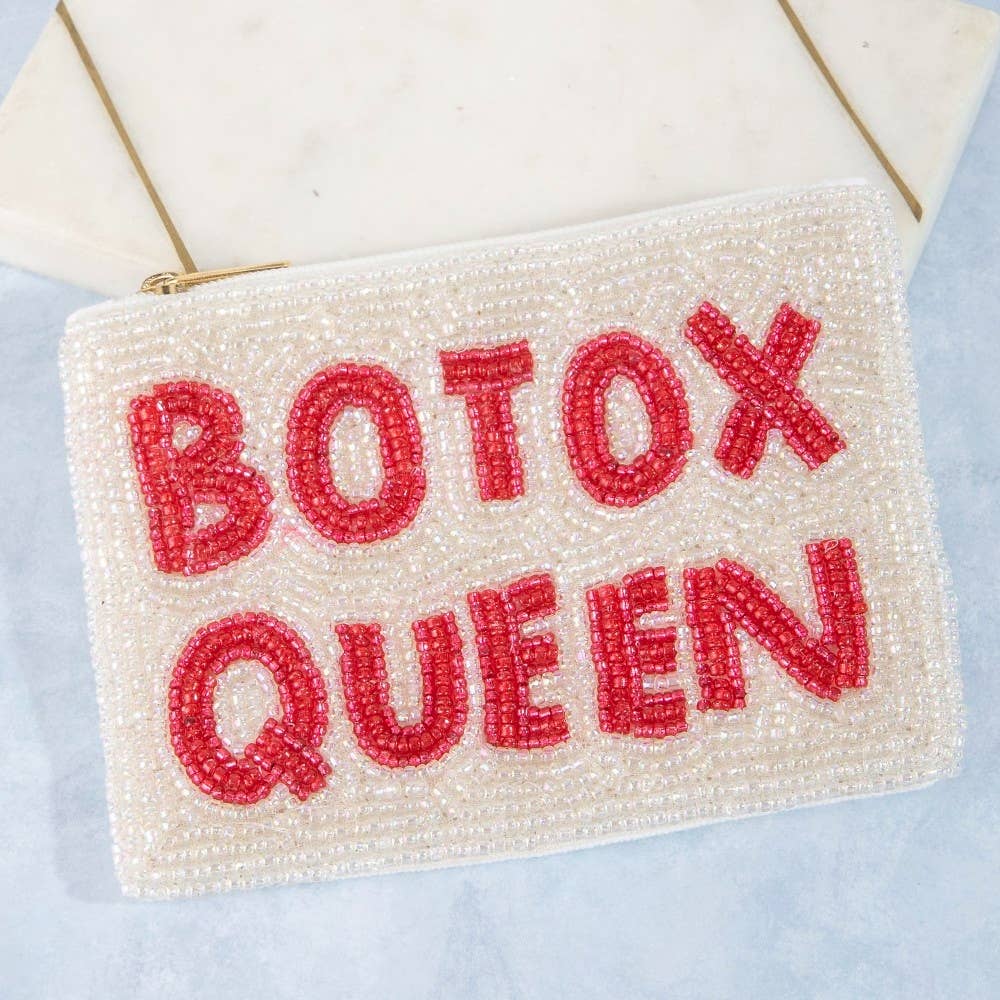 Beaded Coin Purse - Botox Queen