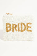 Beaded Coin Purse - Bride