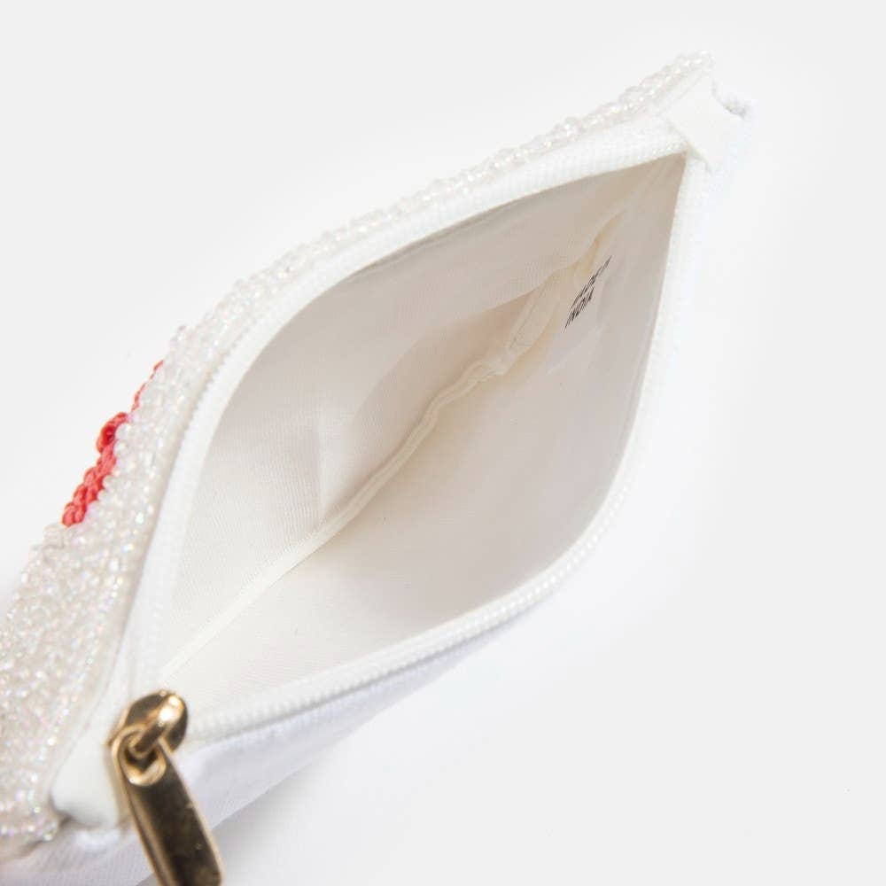 Beaded Coin Purse - I Love Mahj