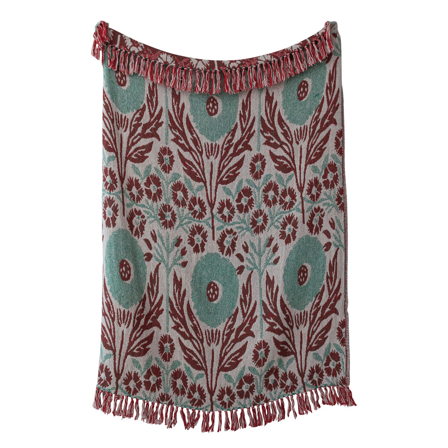 Berry Floral Throw