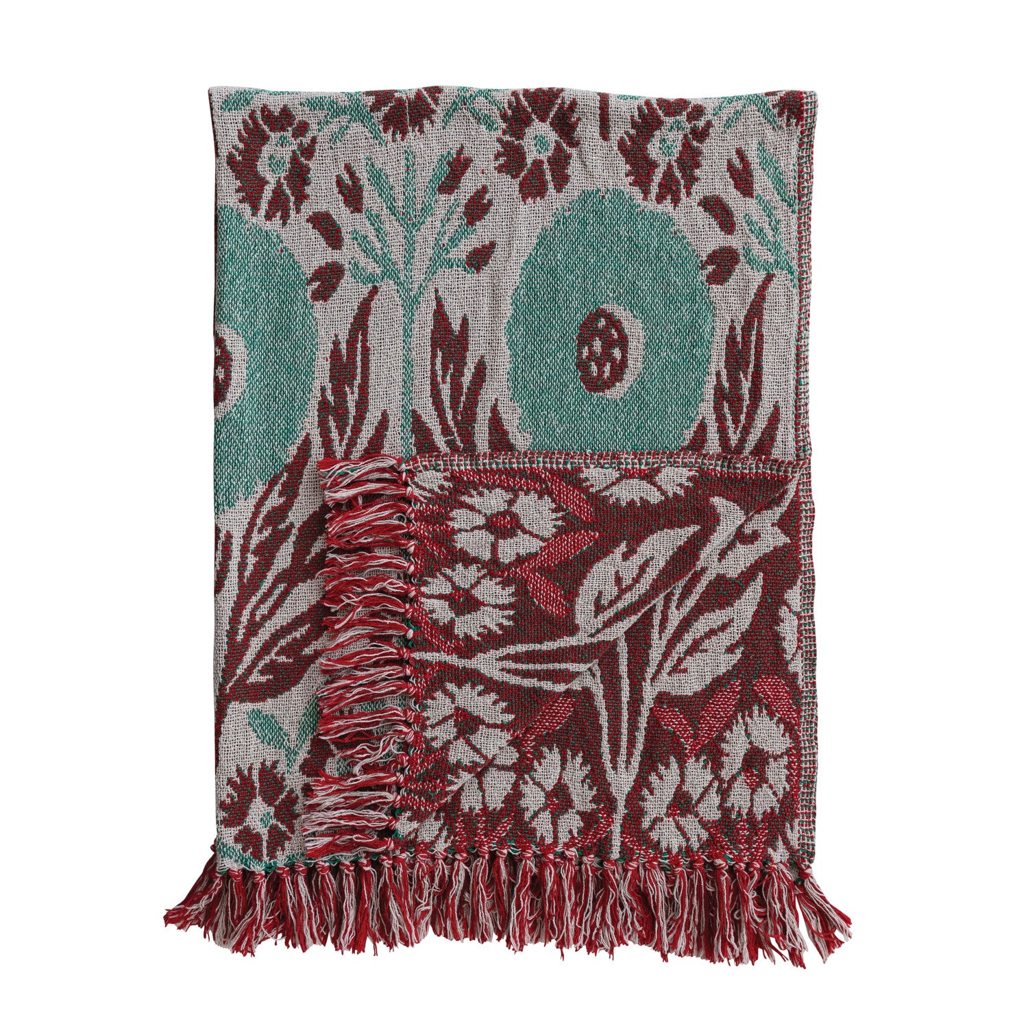 Berry Floral Throw