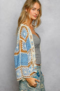 Blue Skies Crochet Cardi