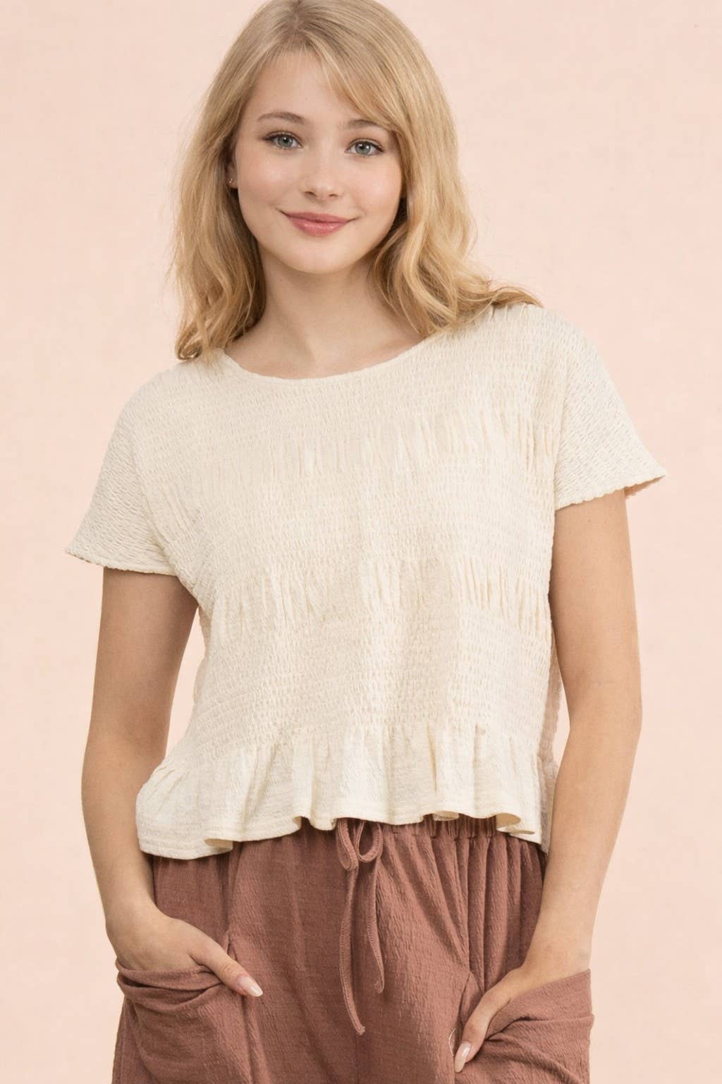 Chic Cream Tee