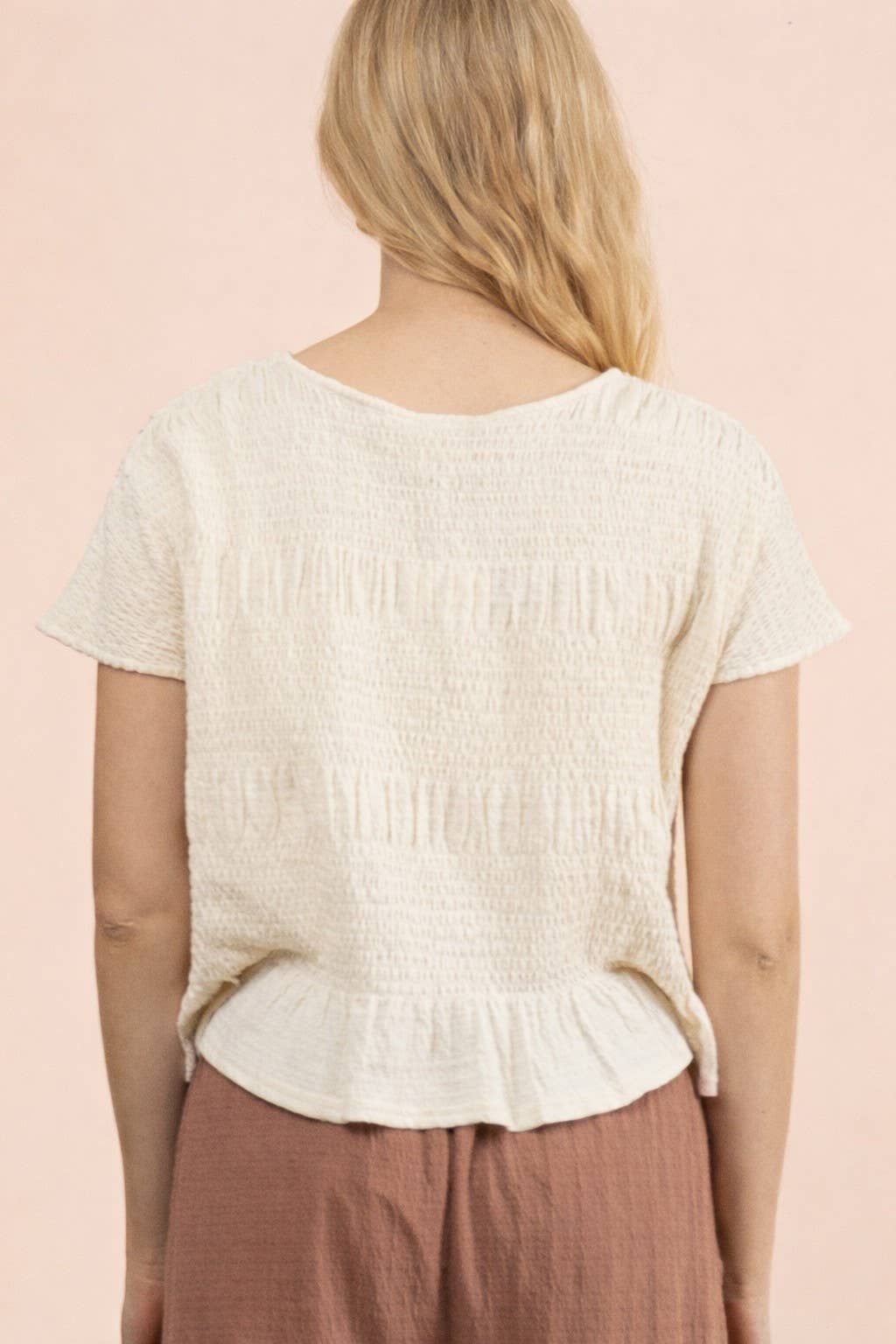 Chic Cream Tee