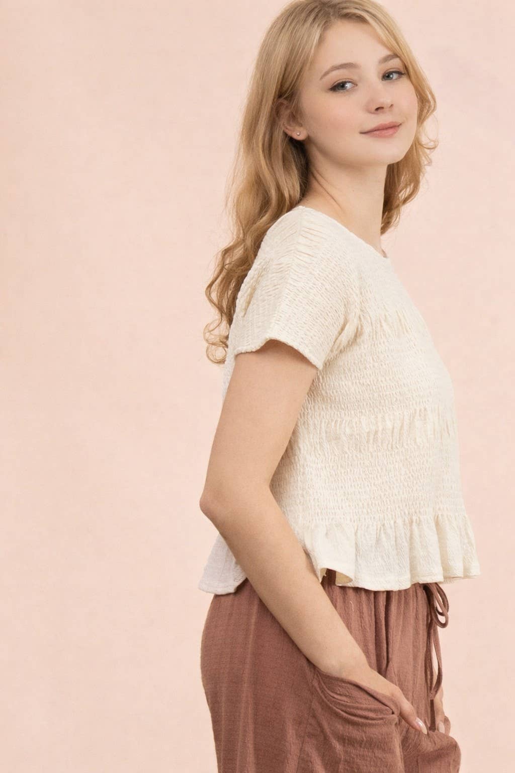 Chic Cream Tee
