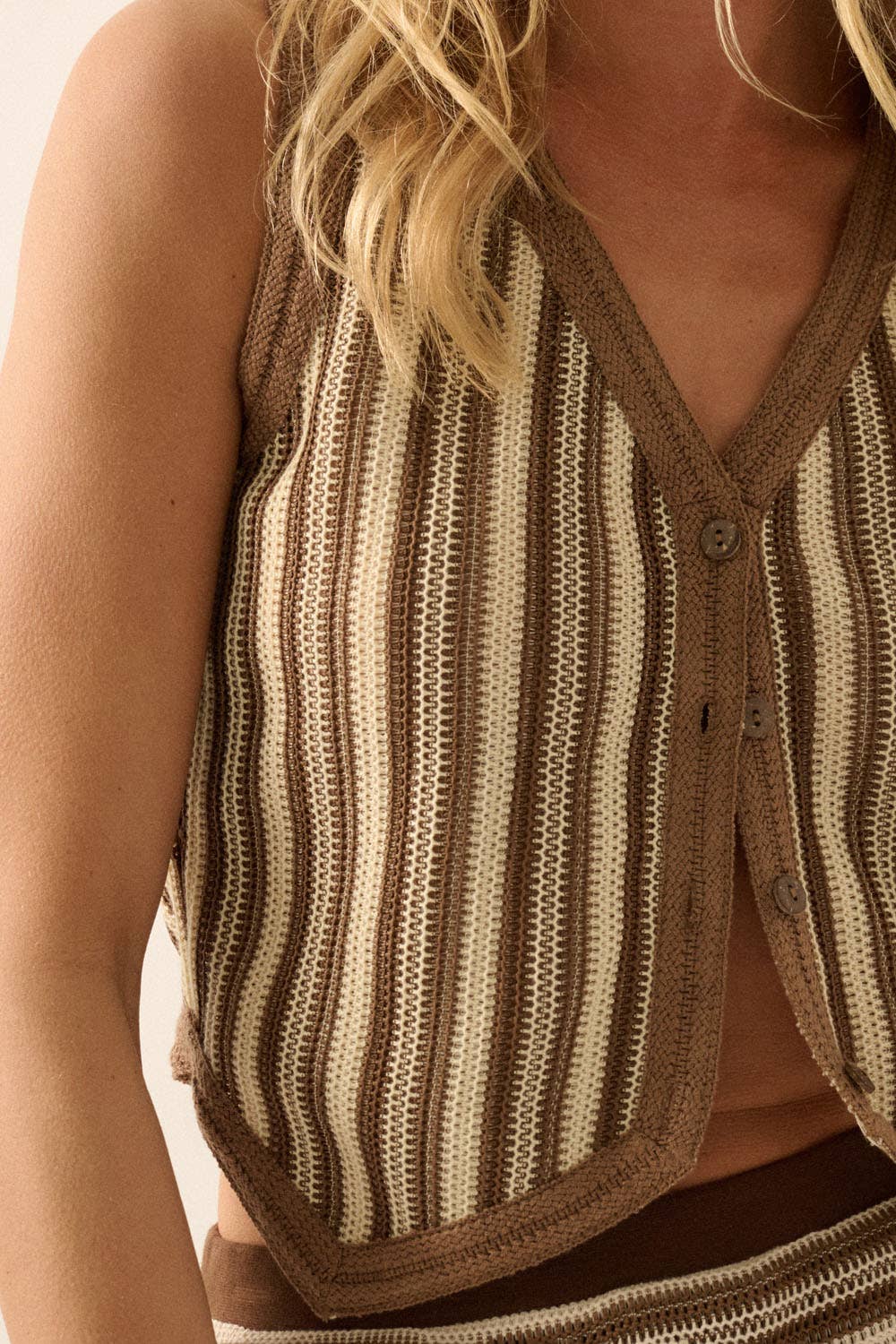 Coastal Crochet Vest