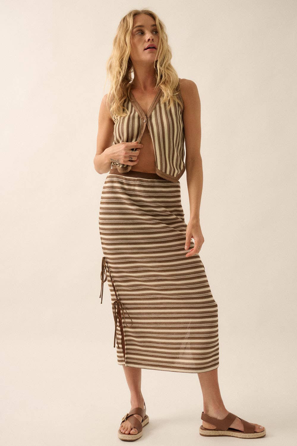 Coastal Crochet Vest