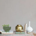 Decorative Gold Container w/ Lid