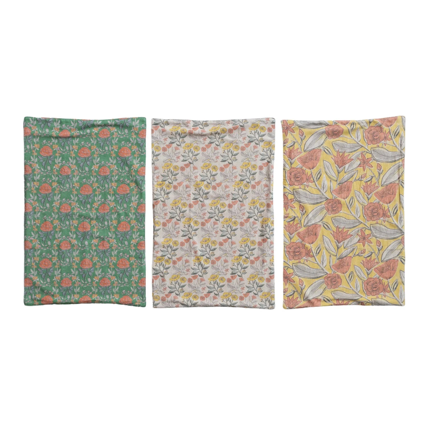 Floral Printed Tea Towels