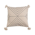Geometric Embroidered Pillow