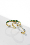 Bedelia Crystal Cuff