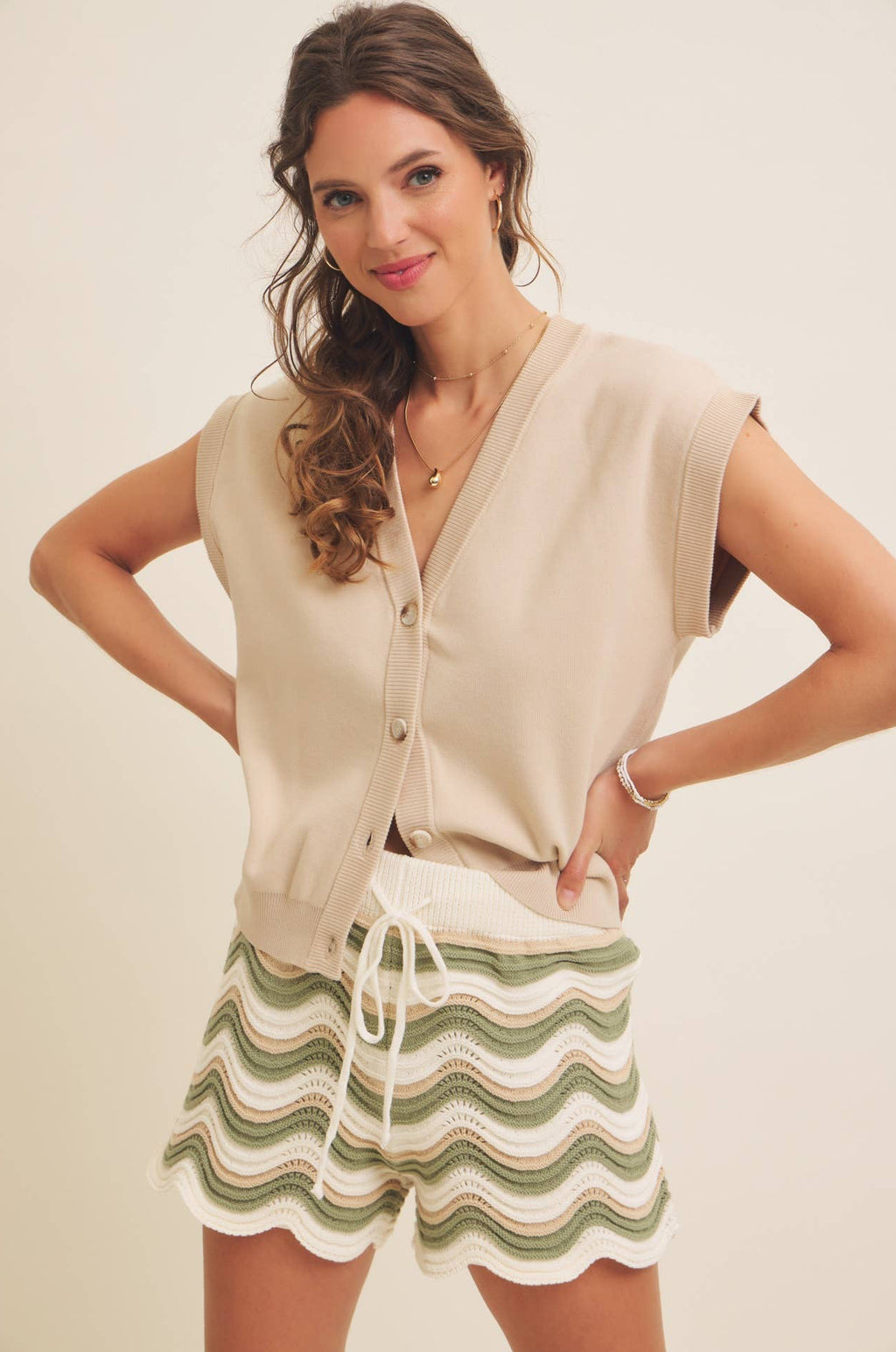 Island Hopping Coastal Shorts