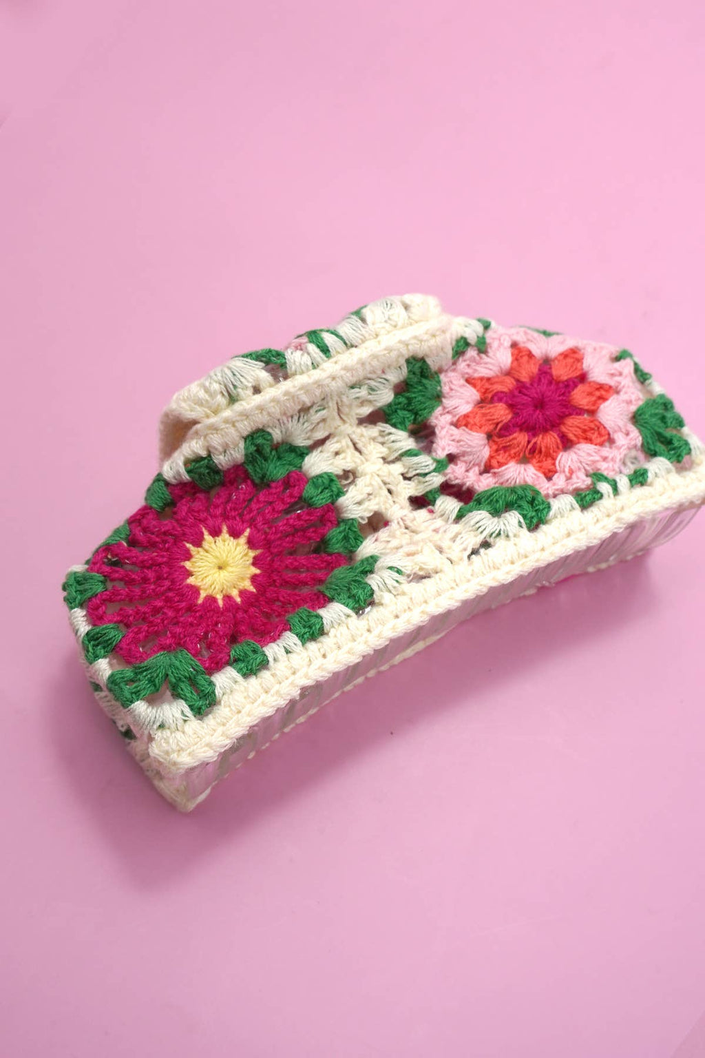 Jumbo Crochet Claw Clip
