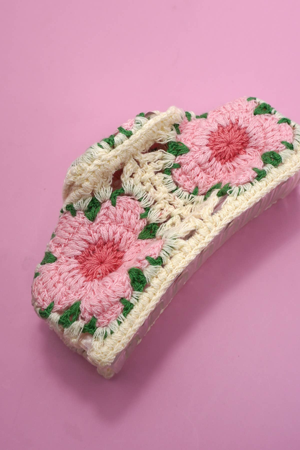 Jumbo Crochet Claw Clip