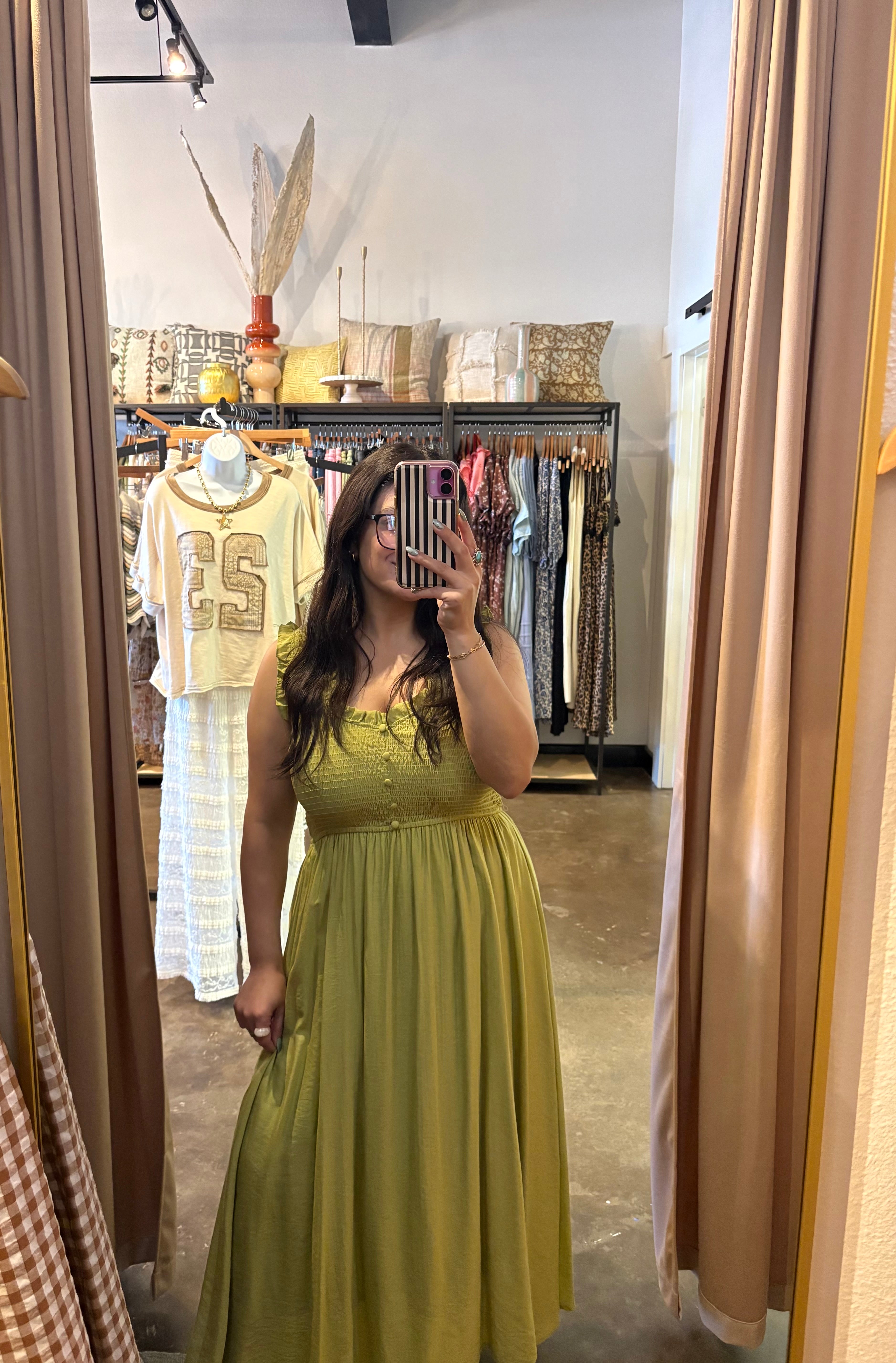 Kiwi Kiss Midi Dress