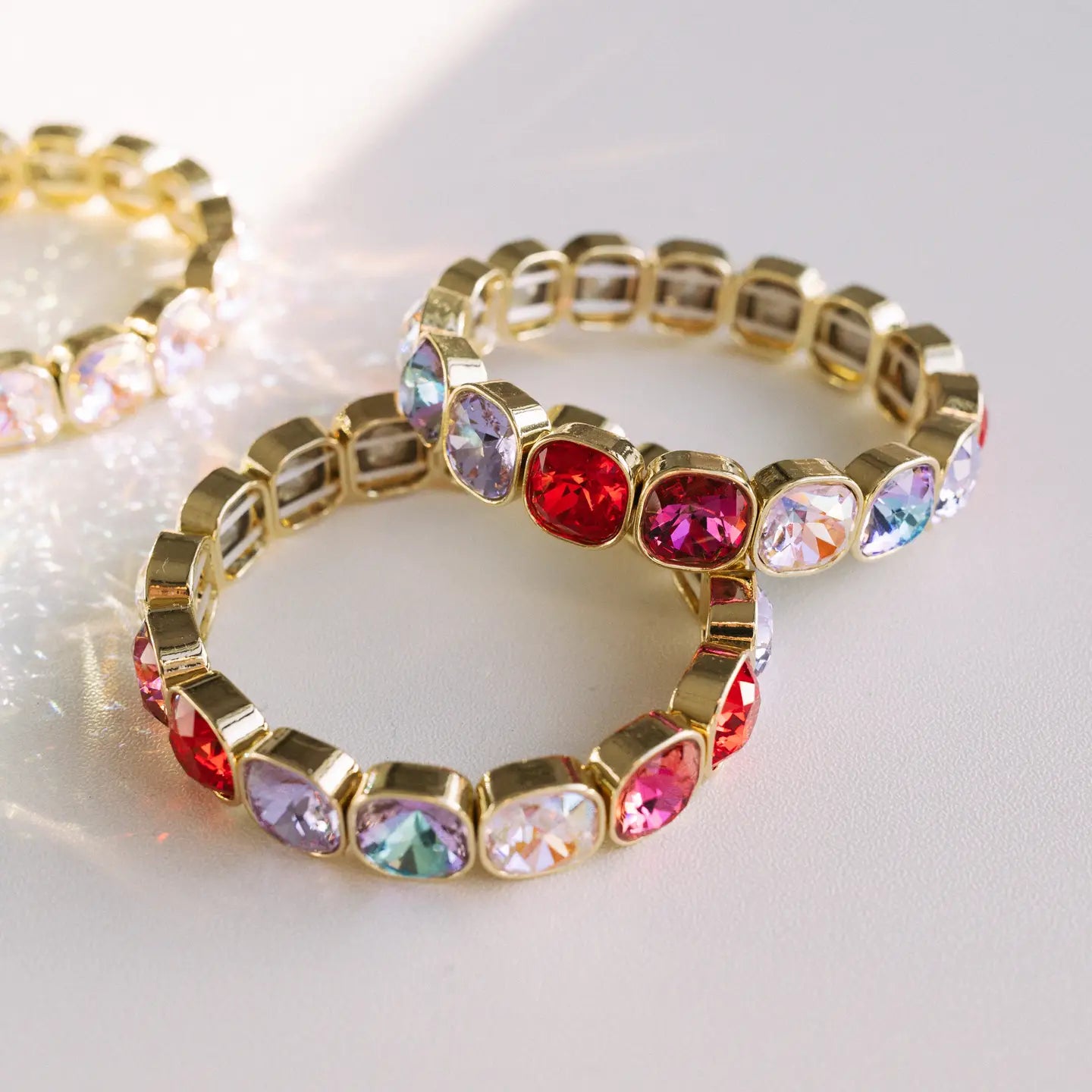 Lila Crystal Bracelet - Choose Color