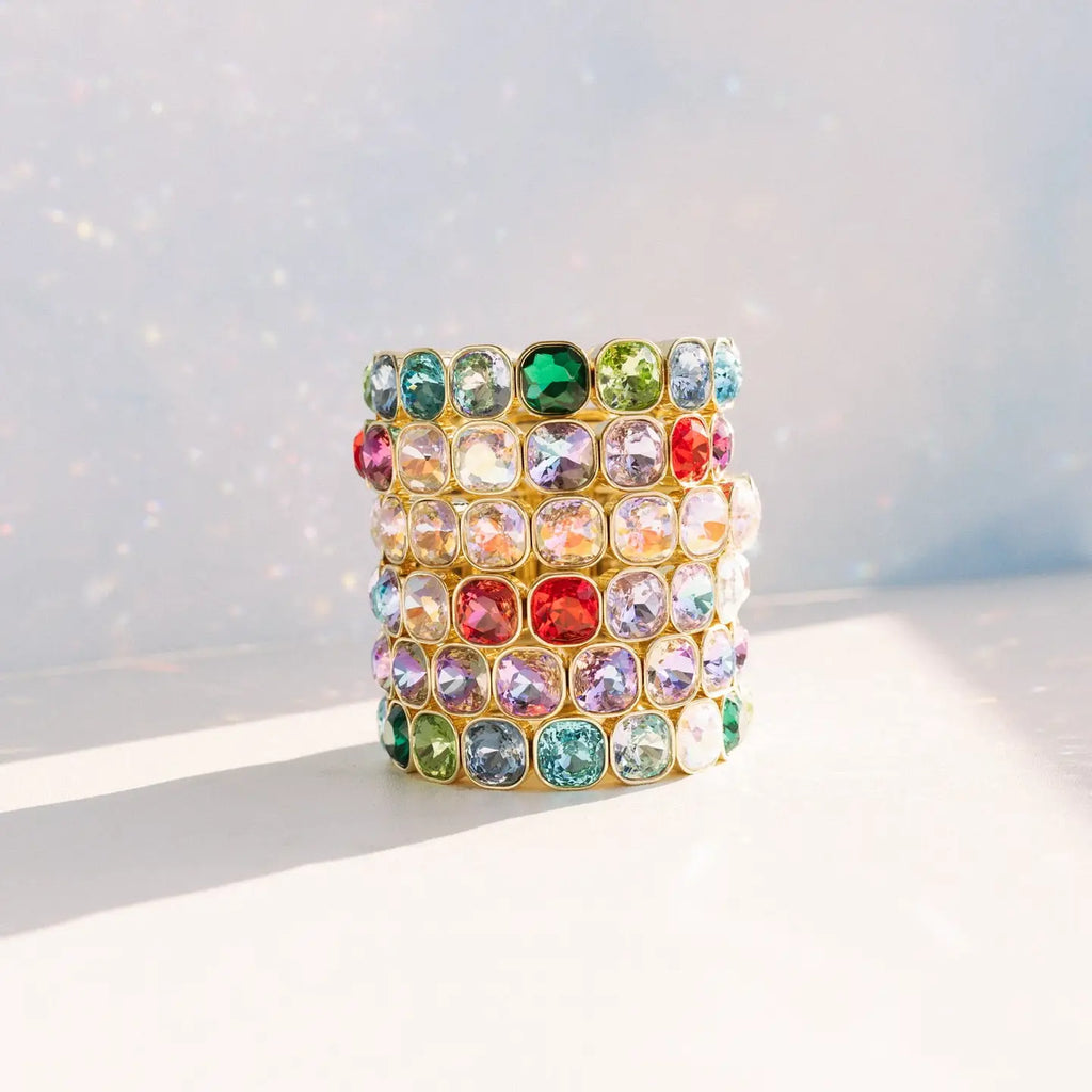 Lila Crystal Bracelet - Choose Color