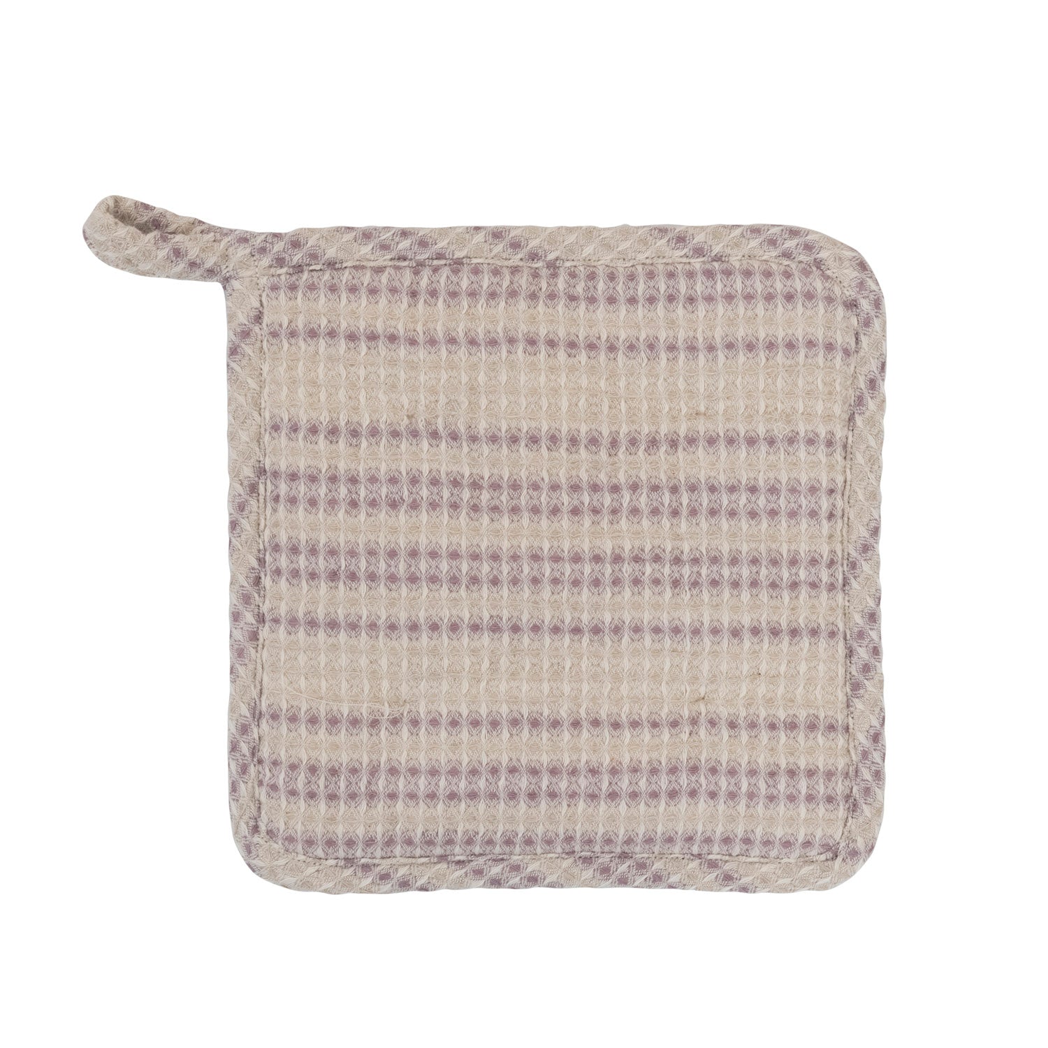 Lilac Waffle Weave Pot Holder