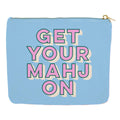 Mahjong Canvas Pouch - Get Your Mahj On