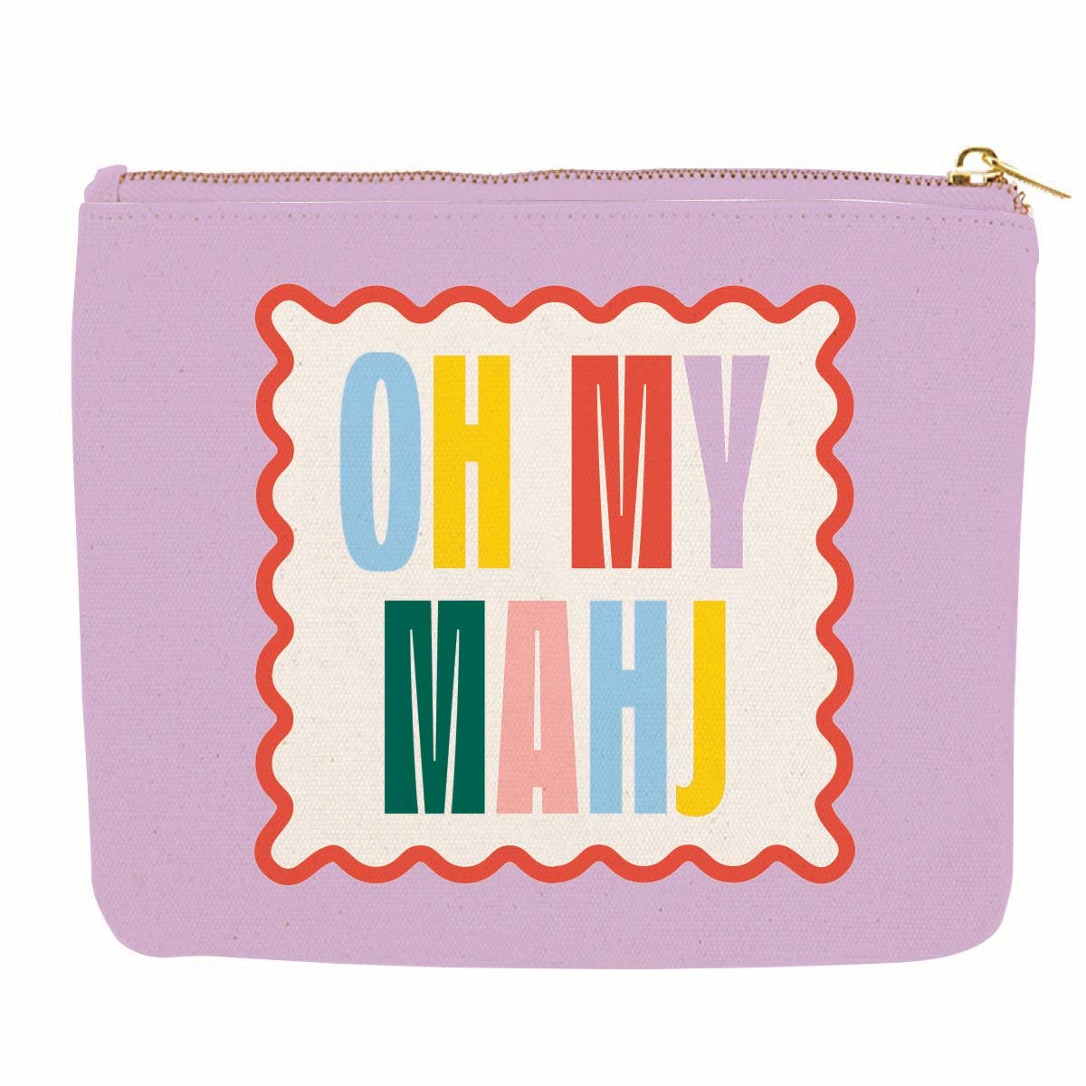 Mahjong Canvas Pouch - Oh My Mahj