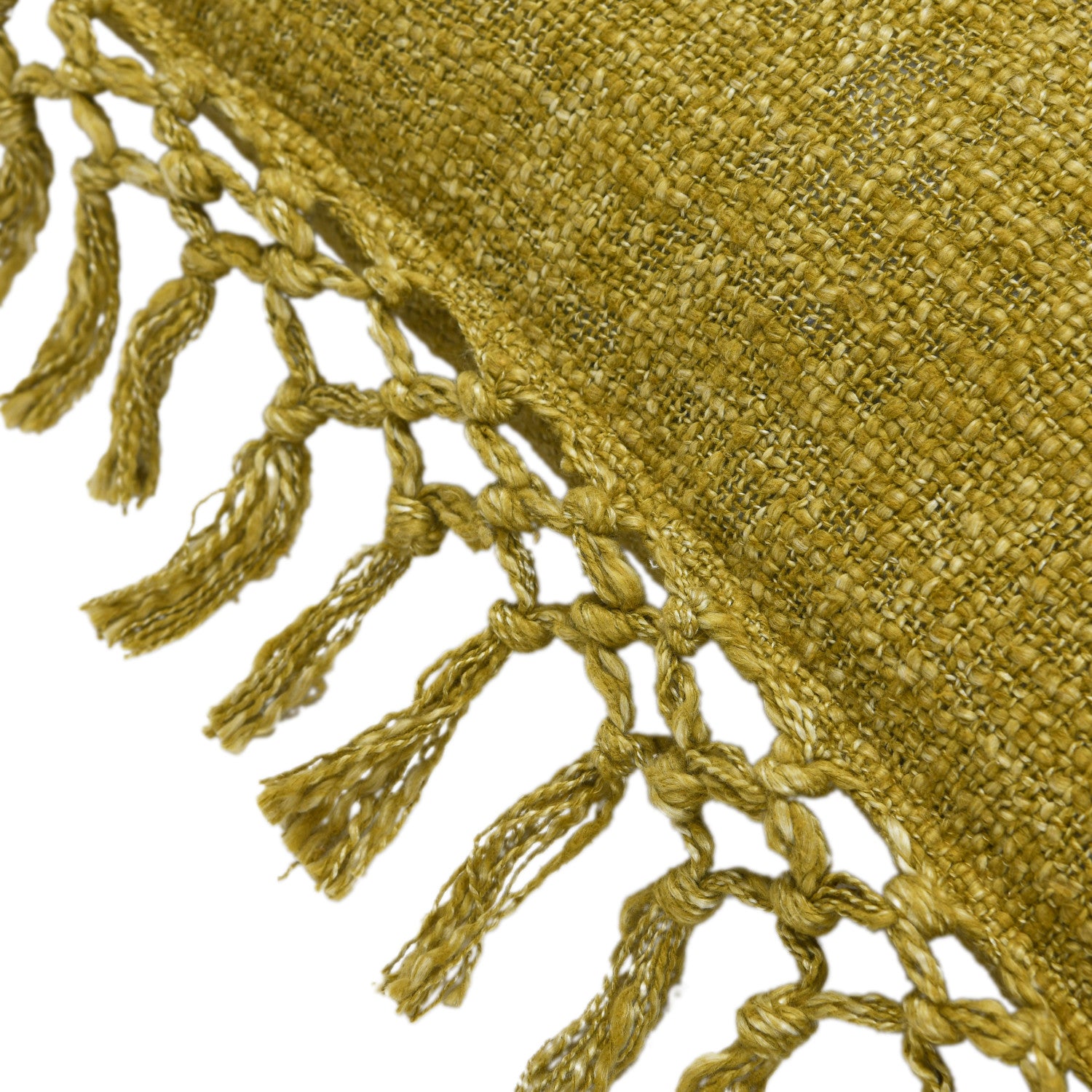 Marigold Pillow w/ Fringe