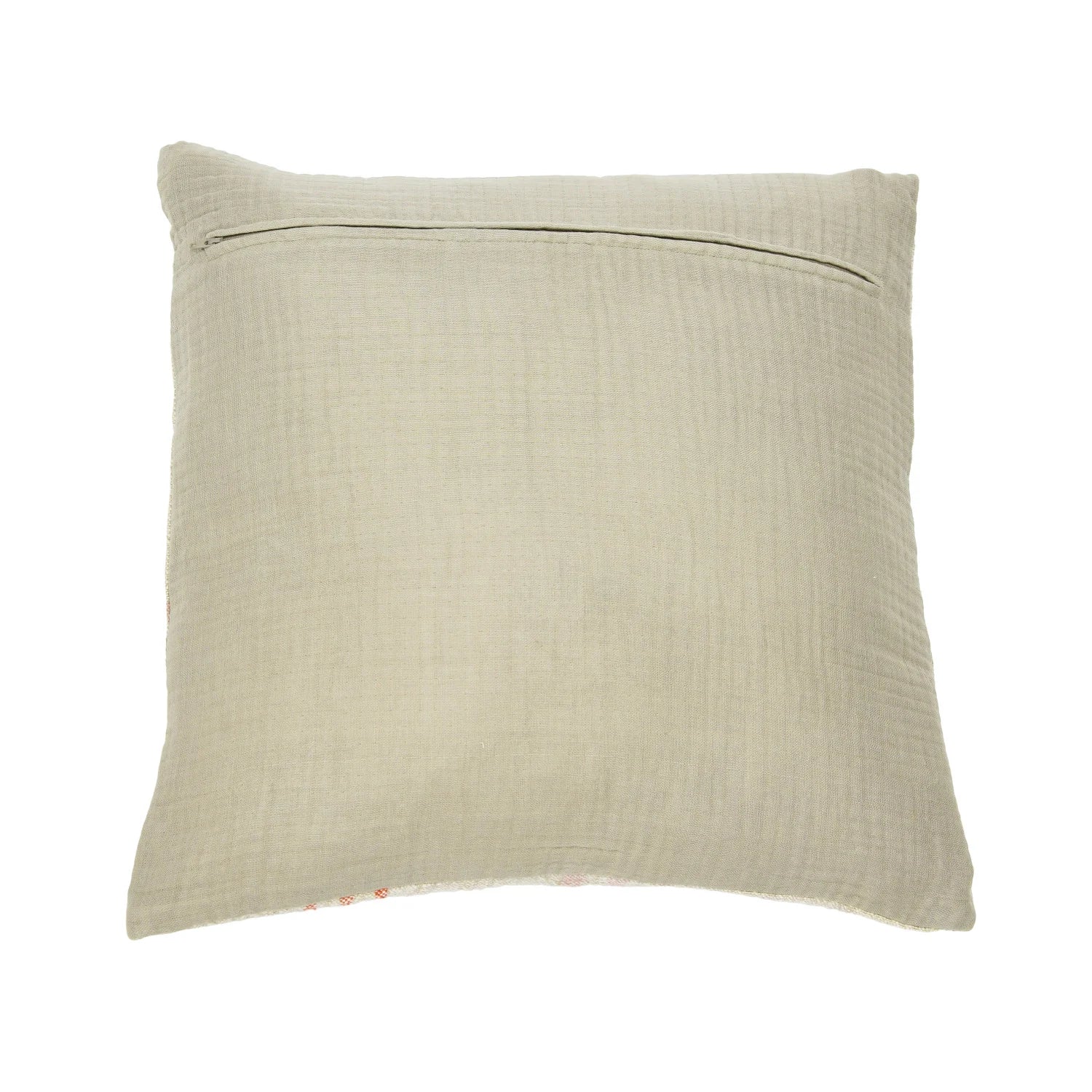 Neutral Plaid Throw Pillow