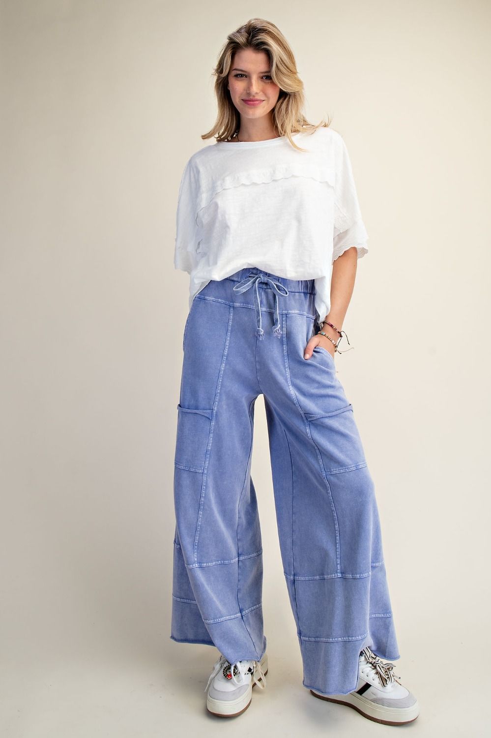 Off Duty Terry Cargo - Blue