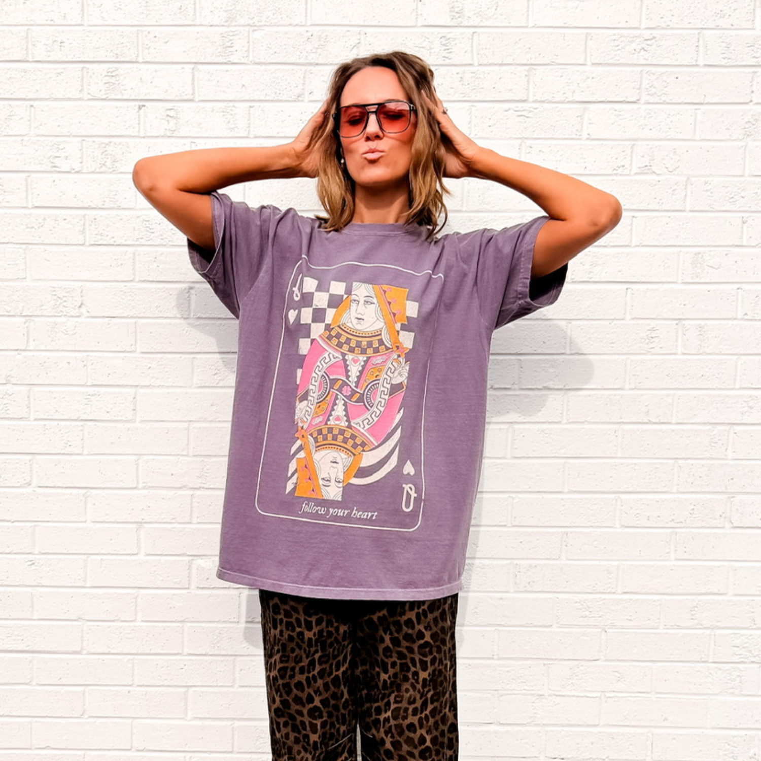 Queen of Hearts Tee
