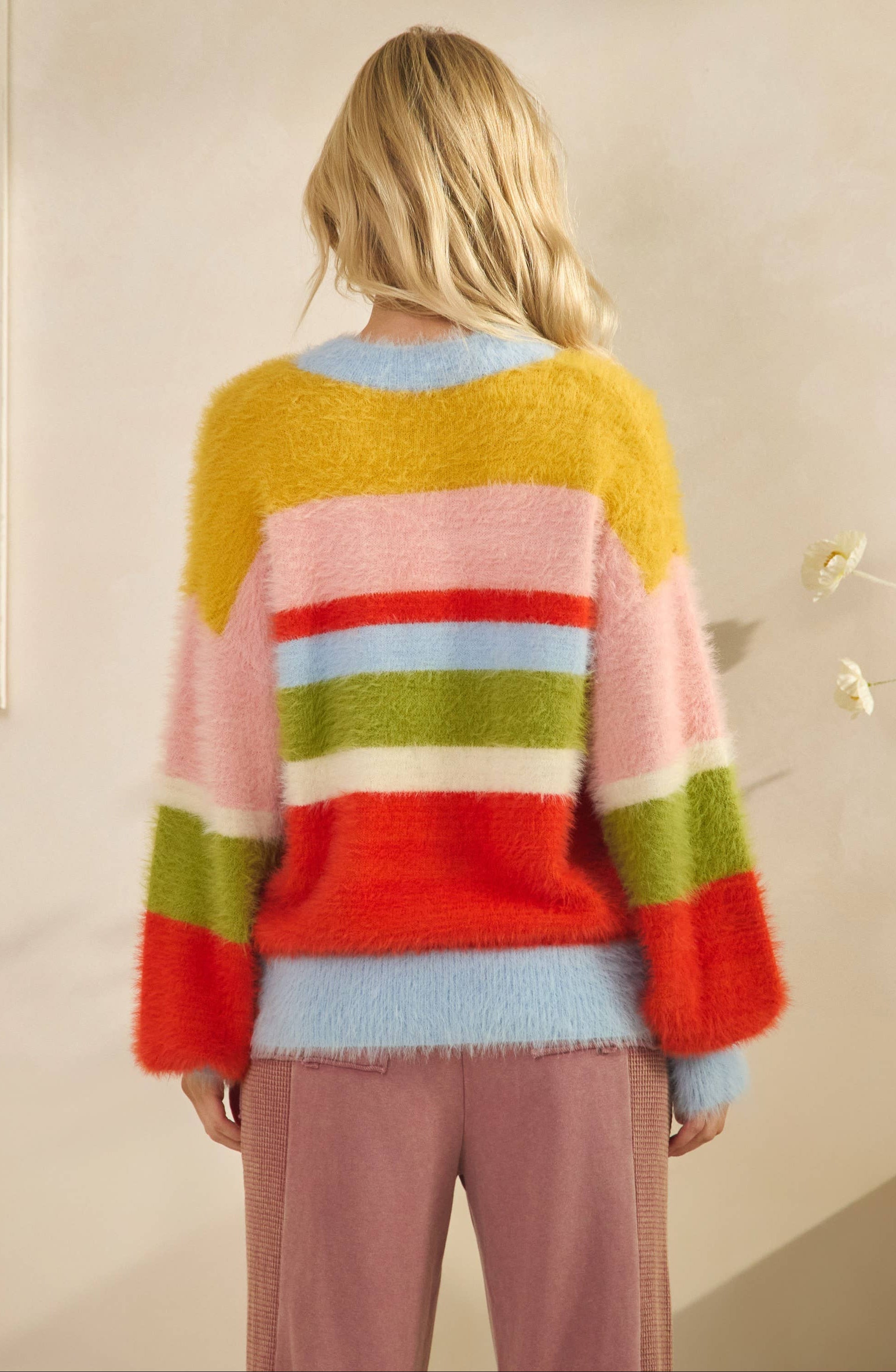 Rainbow Stripe Sweater