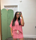 Red, White, & Stripes Mini Skort