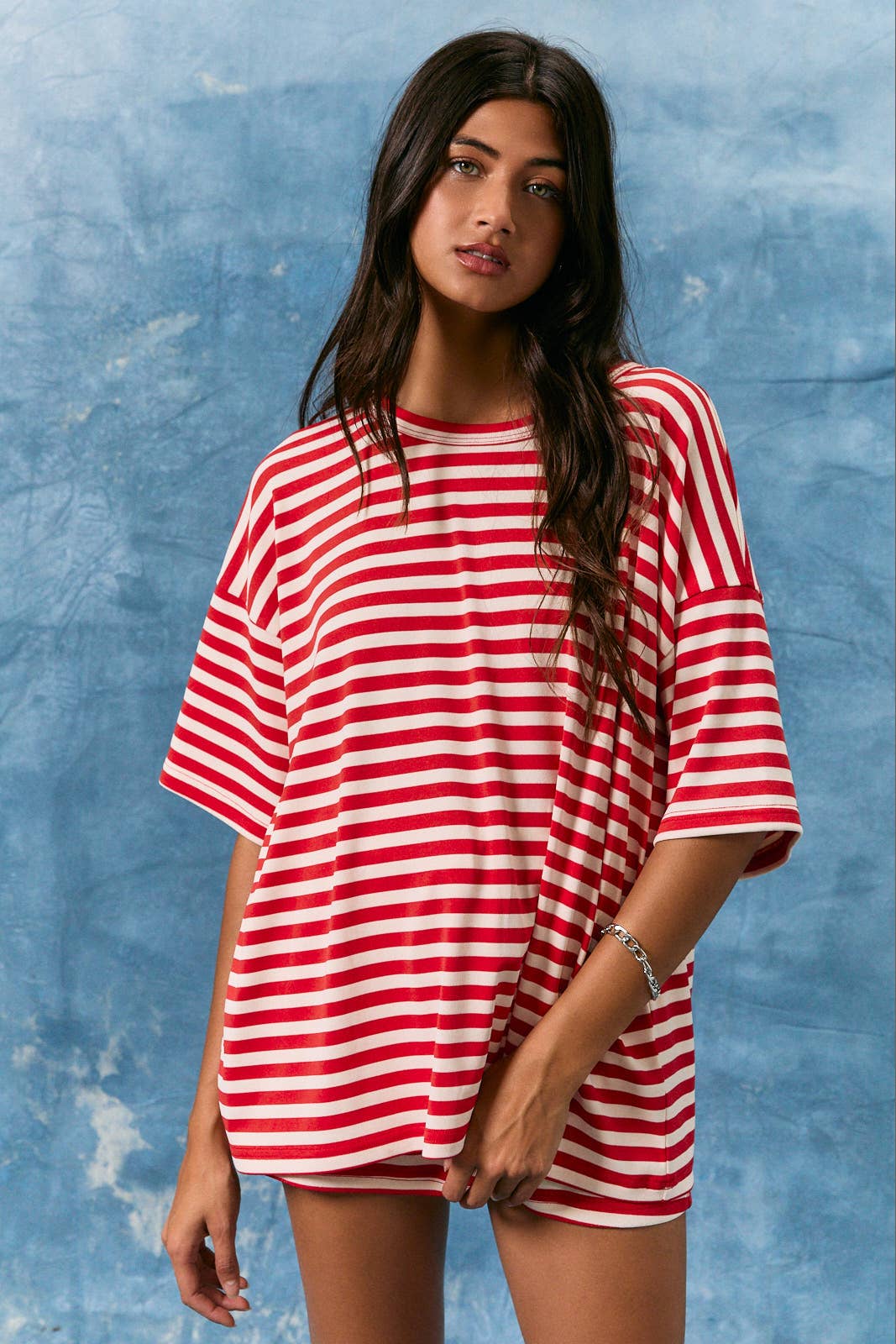 Red, White, & Stripes Tee