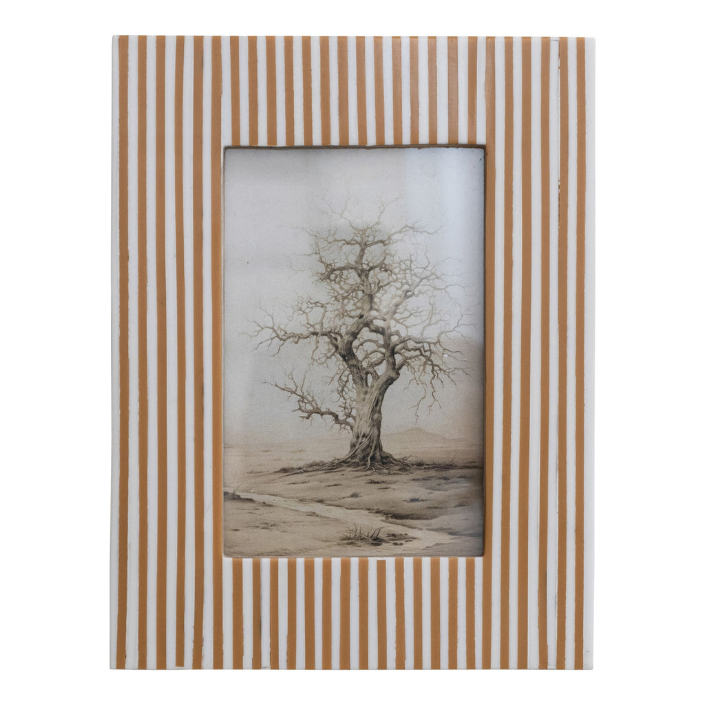 Resin Striped Frame
