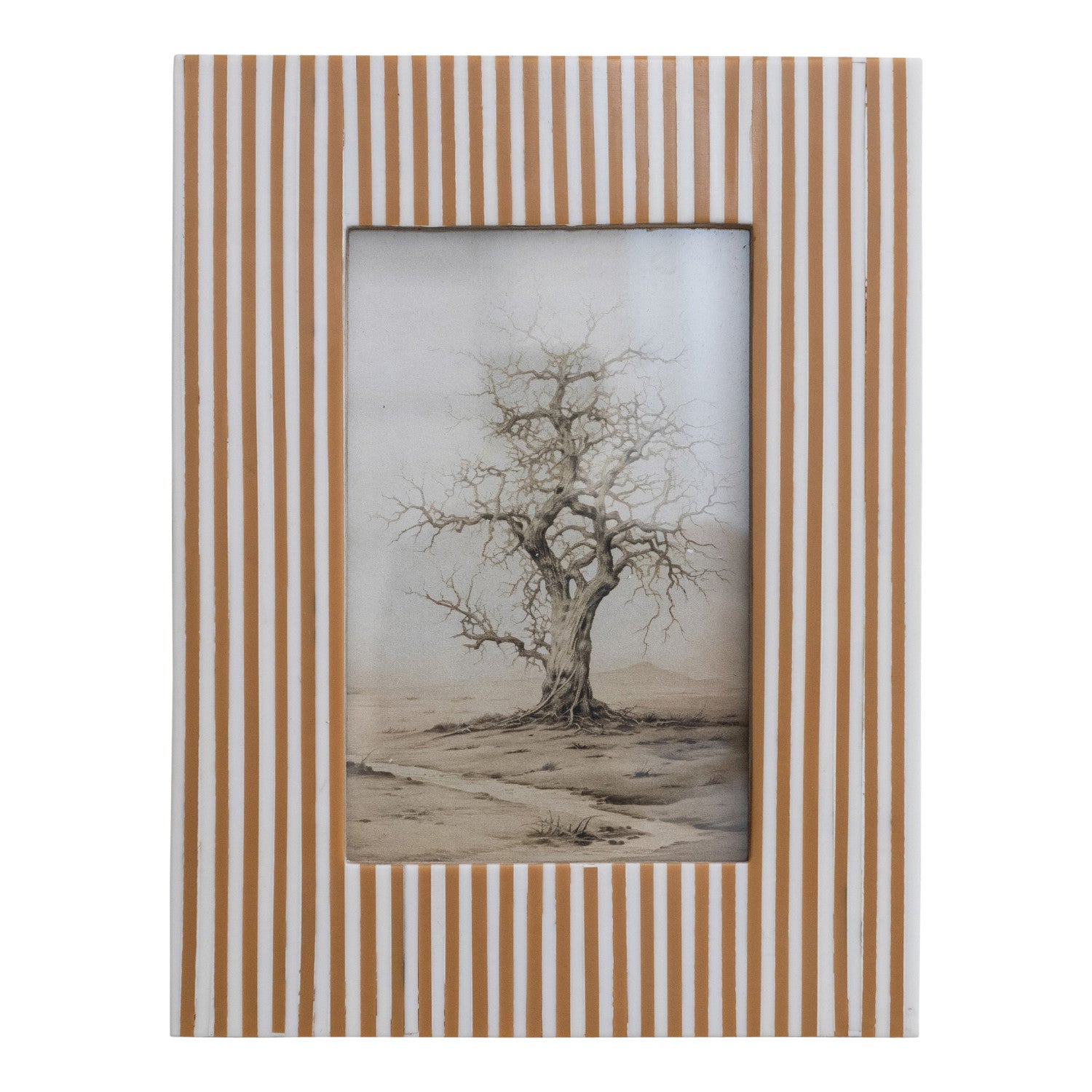 Resin Striped Frame
