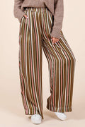 Stripe Satin Pant