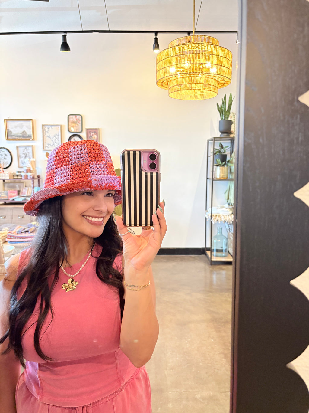 Summer Fever Woven Bucket Hat