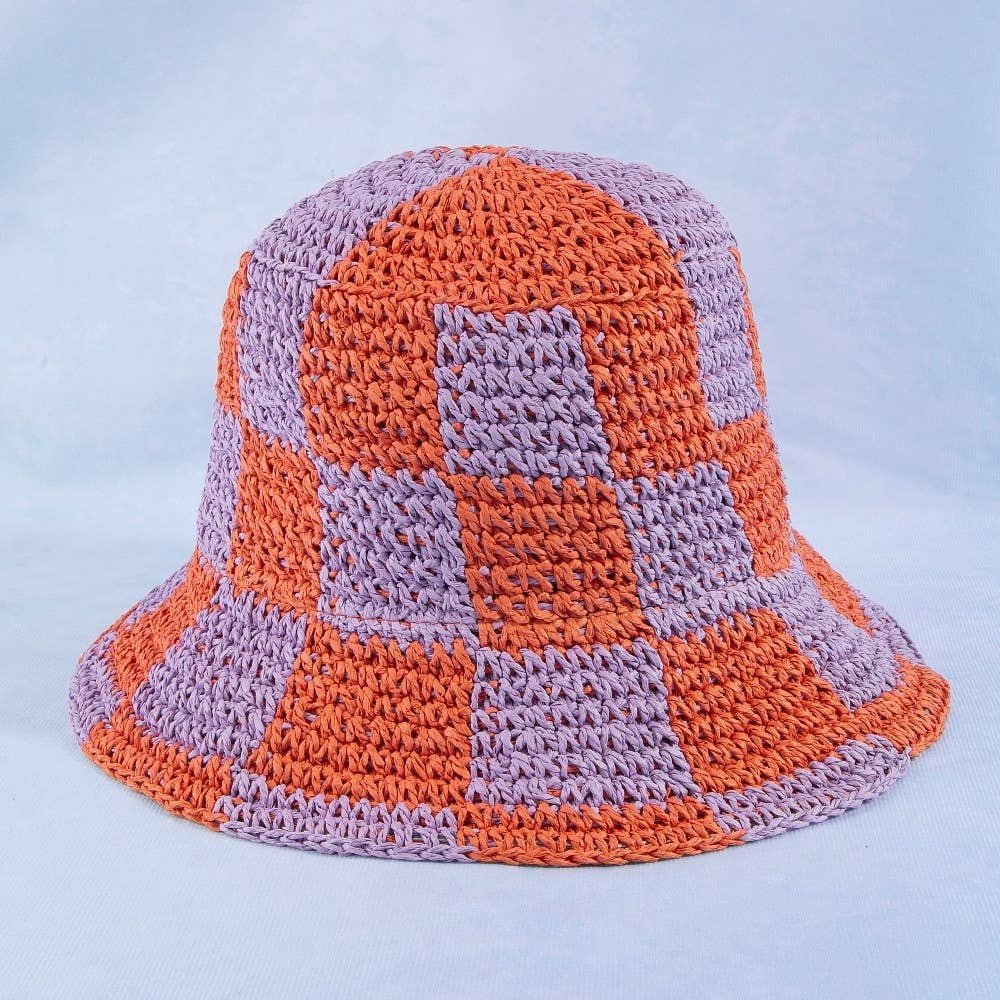 Summer Fever Woven Bucket Hat