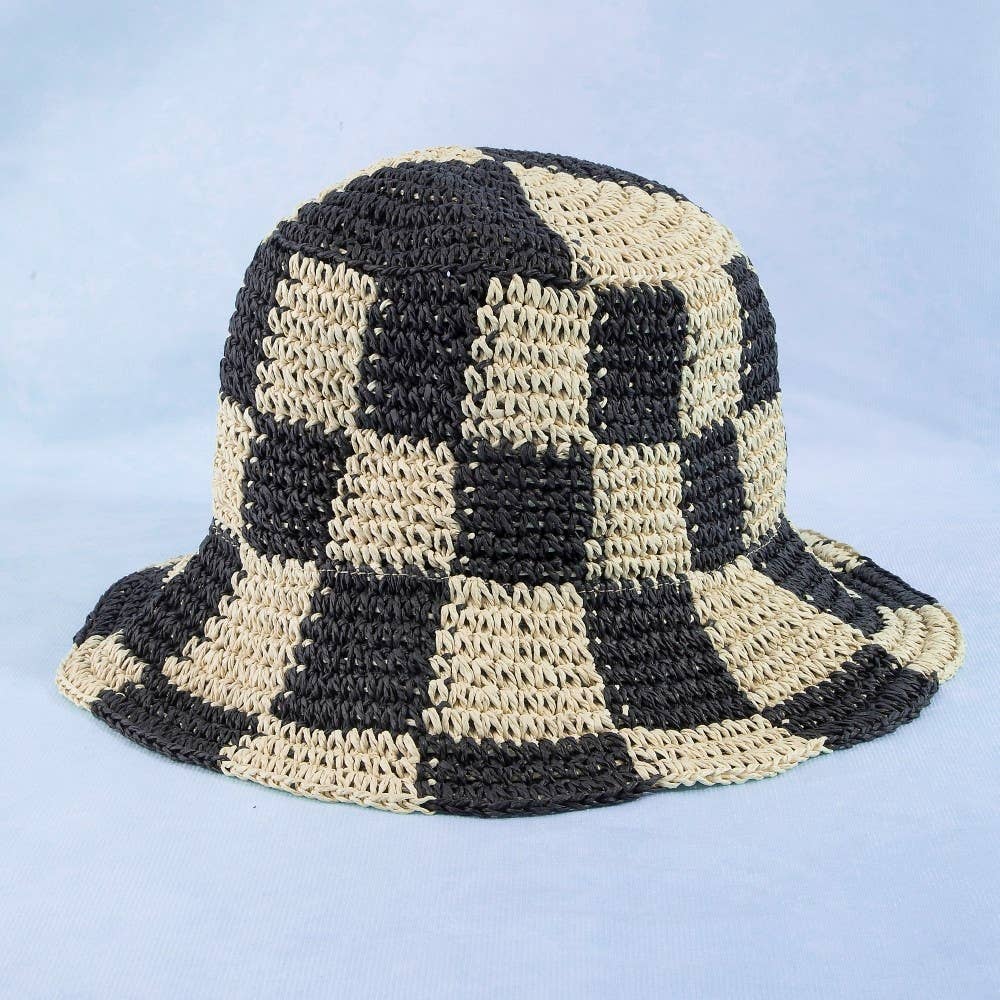 Summer Fever Woven Bucket Hat