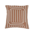 20" Terracotta Abstract Pillow